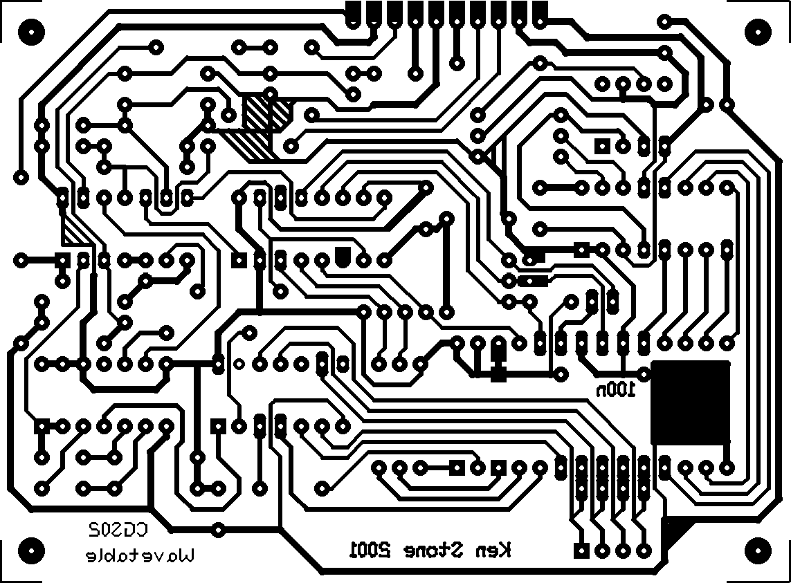 Wave table PCB