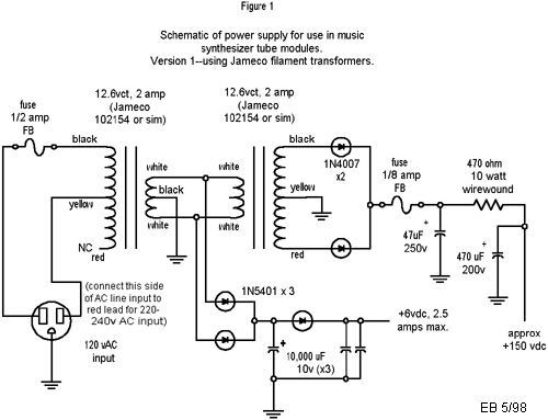 Power supply schematic